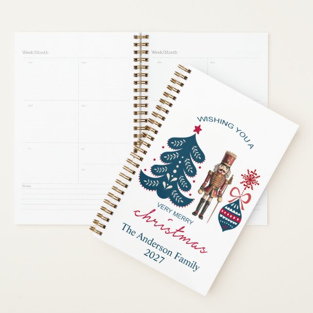 Planner 2027 with Nutcracker (Display)