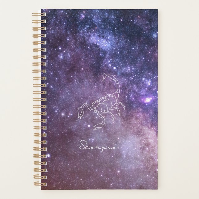 Planner - Astrology - Scorpio (Front)