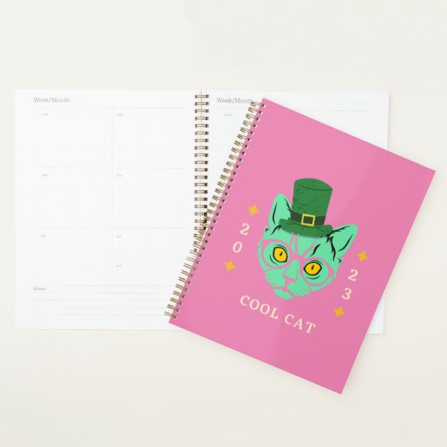 Planner Cool Cat (Display)