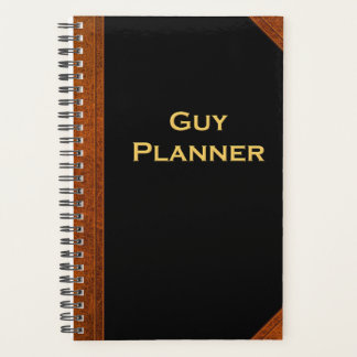 Planner For Men Guy Planner Vintage Style