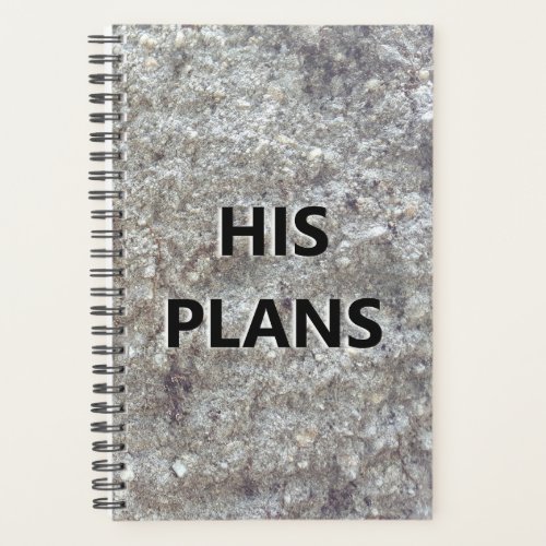 Planner For Men His Plans Engraved Carved Stone