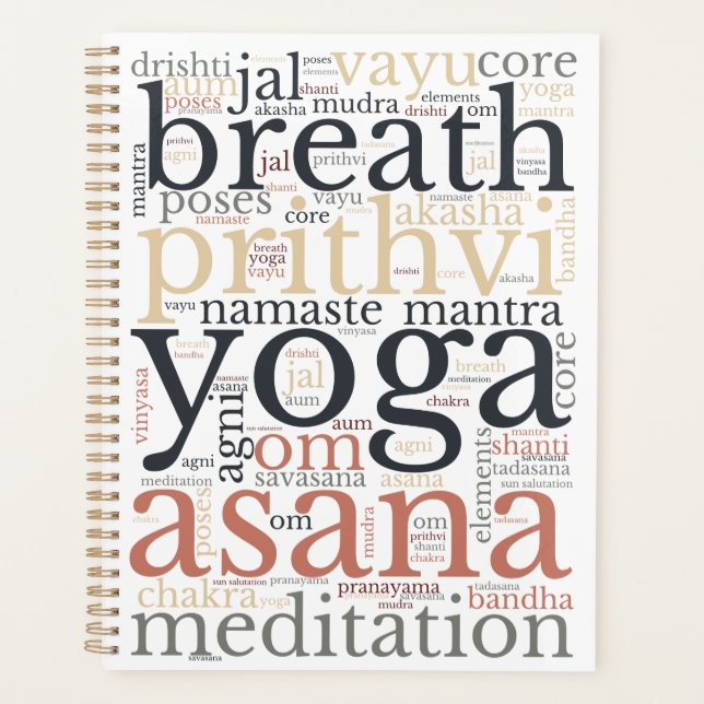 Planner for Yoga Lovers (Front)
