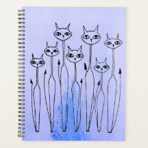 Planner (Hand-drawn cats)