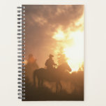 Planner Horse Photo Equine Sunset Cowboy<br><div class="desc">Planner Horse Photo Equine Sunset Cowboy Planner</div>