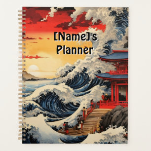 Planner- Japanese Mastery in Waves Planner
