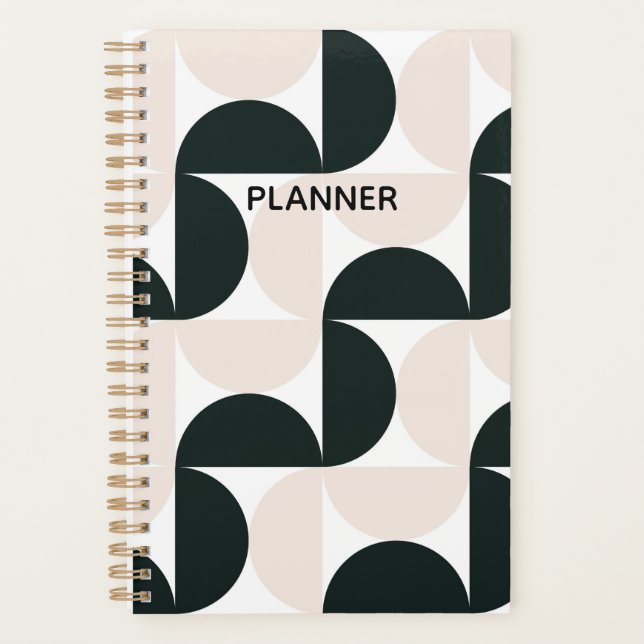 PLANNER MODERN GEOMETRIC DESIGN   (Front)