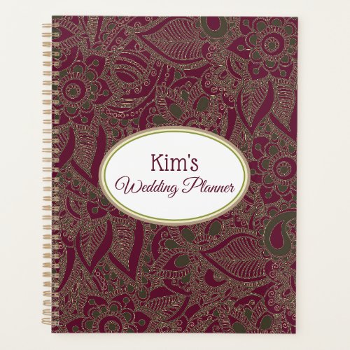 Planner Notebook_Wedding Bride