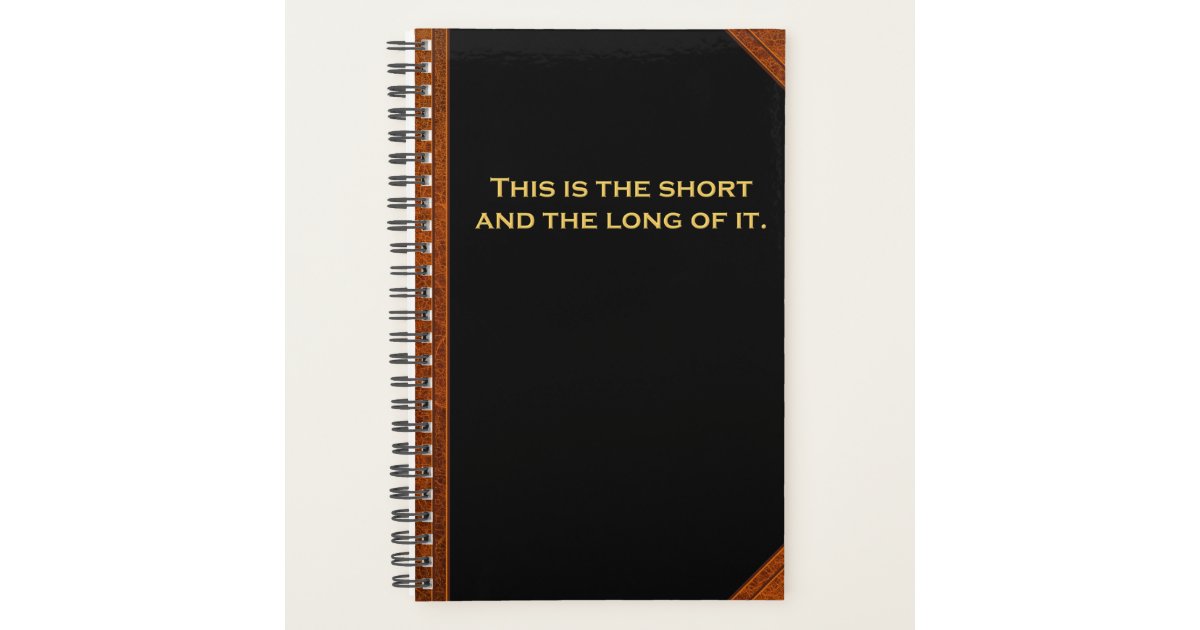 Planner Shakespeare Quote Short Long Of It Vintage ...