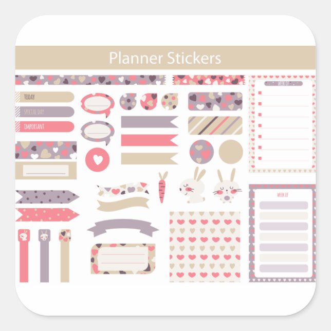 Planner Sticker (Front)