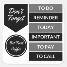 Planner Stickers: Daily Reminder