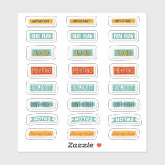 Planner Stickers Pack