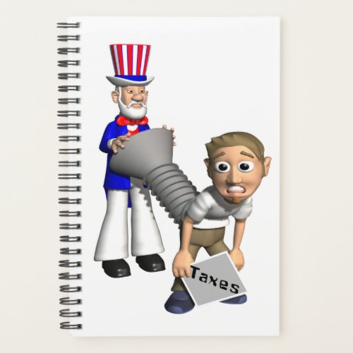 Planner Tax Taxes Uncle Sam Screws Taxpayers Funny