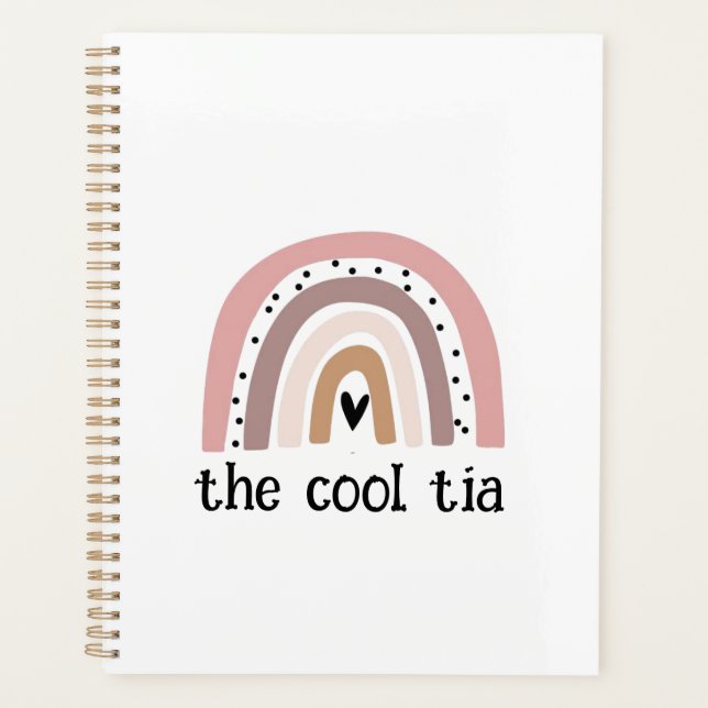  PLANNER: THE COOL TIA (AUNT) PLANNER (Front)