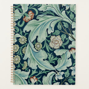 PLANNER : WILLIAM MORRIS : FLORAL PATTERN