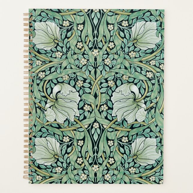 PLANNER : WILLIAM MORRIS : PIMPERNEL (Front)