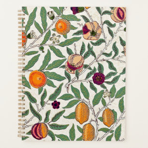 PLANNER : WILLIAM MORRIS : POMEGRANATES