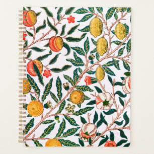PLANNER : WILLIAM MORRIS : POMEGRANATES
