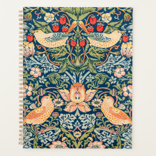 PLANNER : WILLIAM MORRIS : STRAWBERRY THIEVES