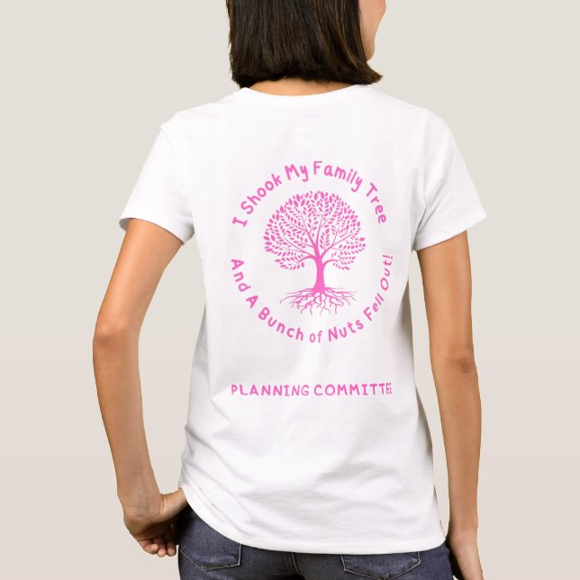 Planning Committee T-Shirt - Ladies (Back)