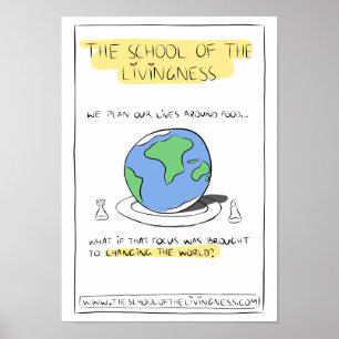 Planning Our Lives Around Food Poster