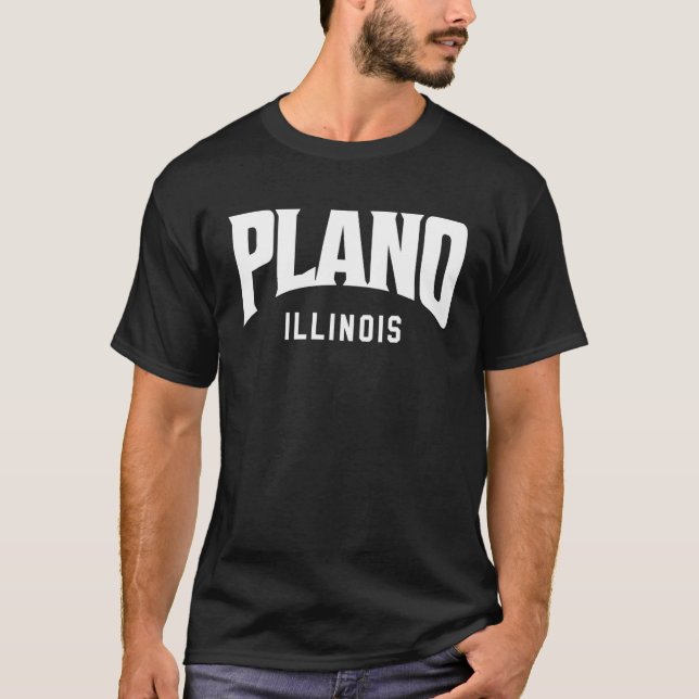 Plano Illinois T-Shirt (Front)