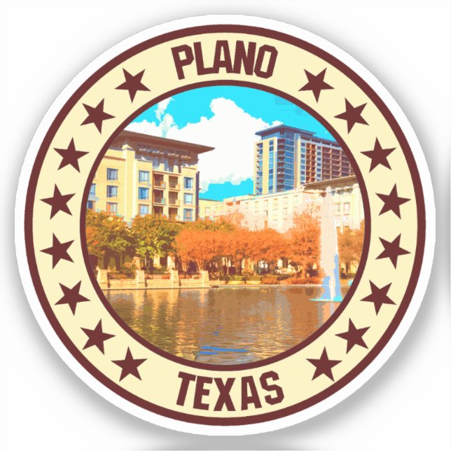 Plano                                              sticker (Front)
