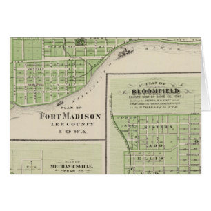 Plans of Fort Madison