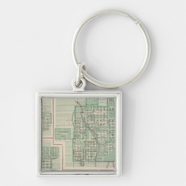 Plans of Independence Keychain (Front)