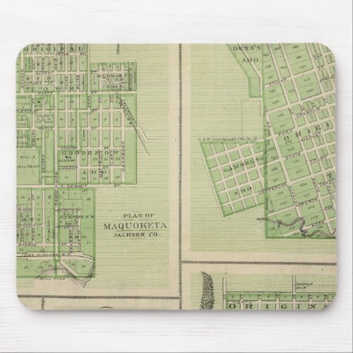 Plans of Maquoketa Bellevue Princeton Mouse Pad