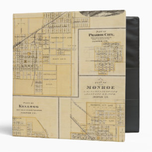 Plans of Newton, Prairie City 3 Ring Binder