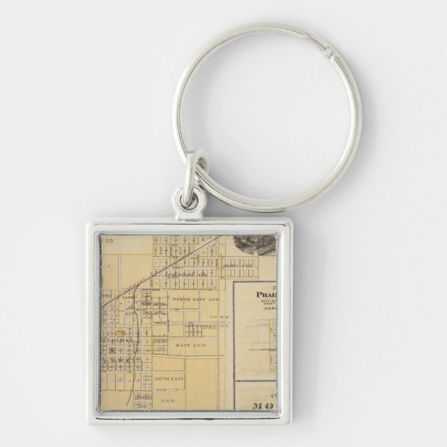 Plans of Newton, Prairie City Keychain (Front)
