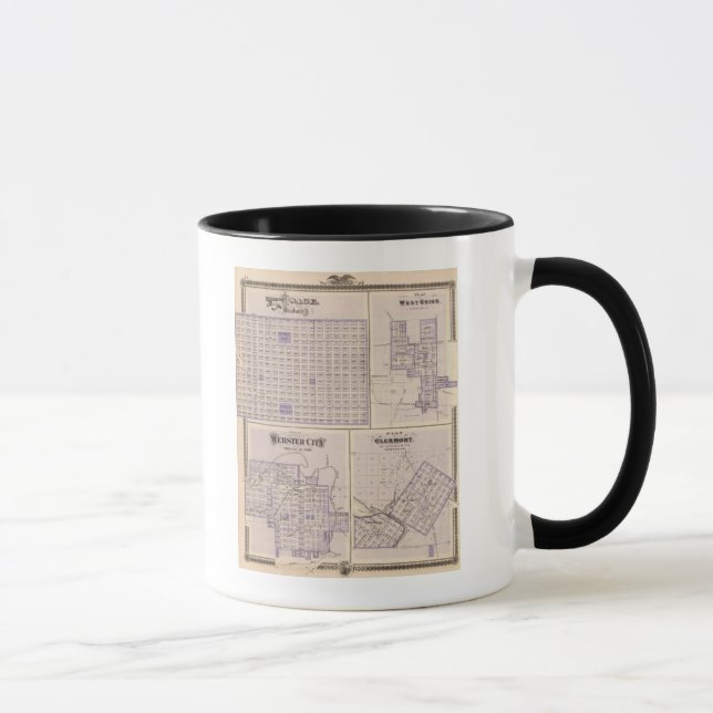 Plans of Osage, West Union Mug (Right)