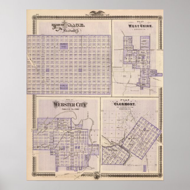 Plans of Osage, West Union Poster (Front)