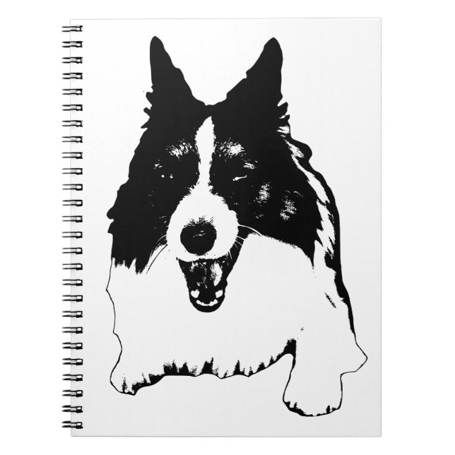 Plans With Short Ears Up Notebook (Front)