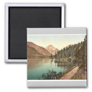Plansee, general view, Tyrol, Austro-Hungary rare Magnet
