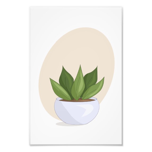 Plant 3 Vector Poster Print From My Sims 4 CC (Front)