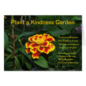 Plant a Kindness Garden Card (Front Horizontal)