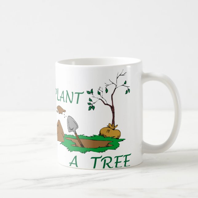 Plant a Tree Coffee Mug (Right)