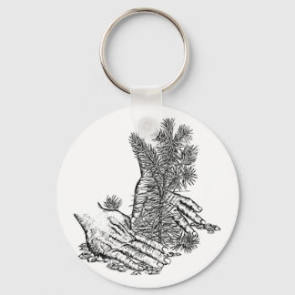 Plant A Tree Keychain