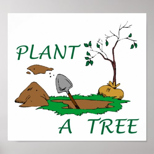 Plant a Tree Poster