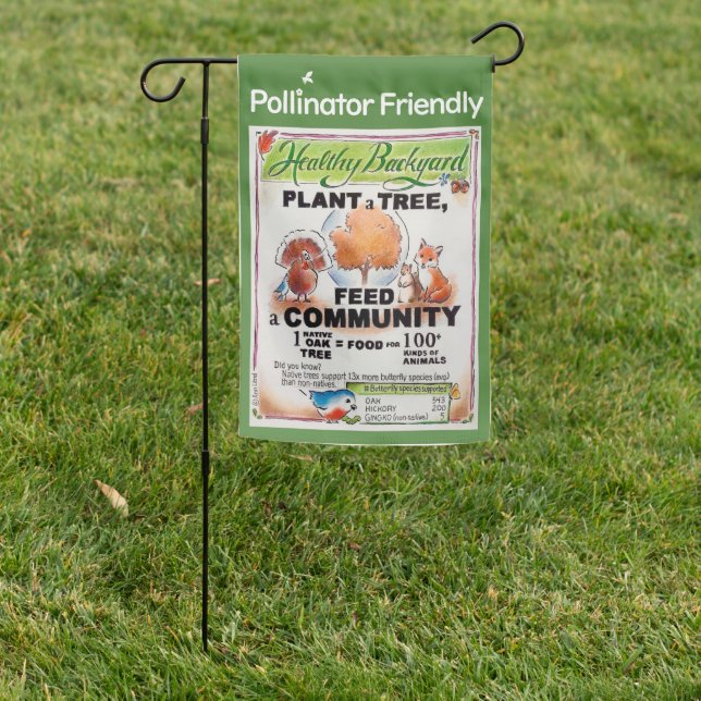 Plant a Tree Yard Flag (In SItu)