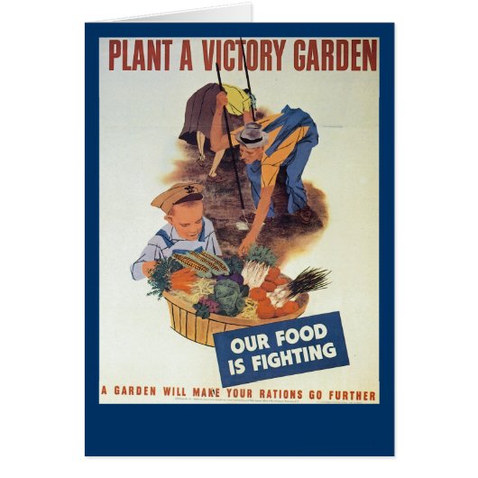 Plant a Victory Garden Cards (Front)