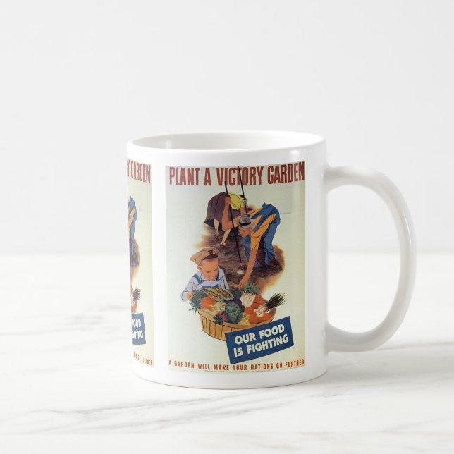 Plant a Victory Garden Coffee Mug (Right)