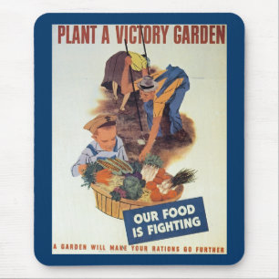 Plant a Victory Garden Mouse Pad
