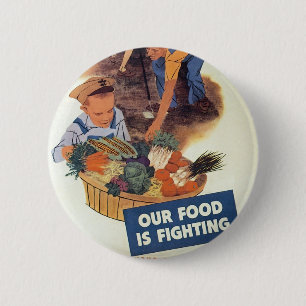 Plant a Victory Garden Pinback Button