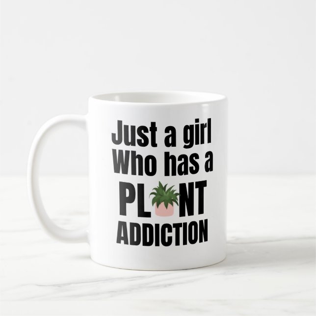 Plant Addict Coffee Mug (Left)