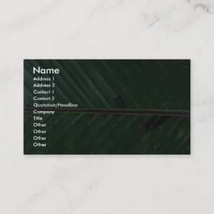 Plant Banana Up Business Card