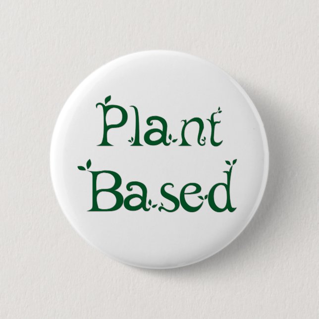 Plant Based Button (Front)
