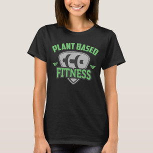 Plant Based Fitness Veganism Meat Free Vegetarian T-Shirt