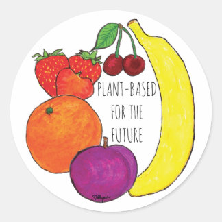 Plant-Based for the Future sticker sheet